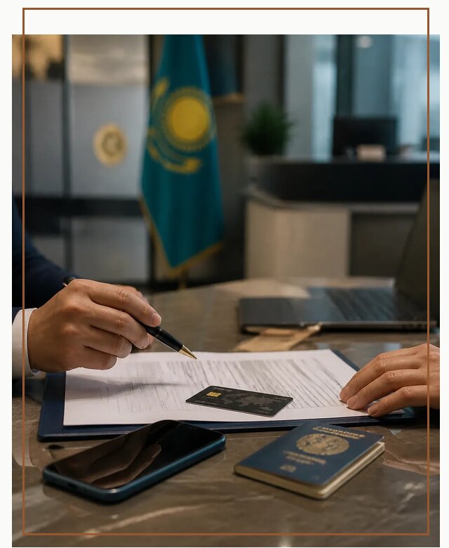 Открытие счета и банковской карты в Казахстане в Ахтубинске